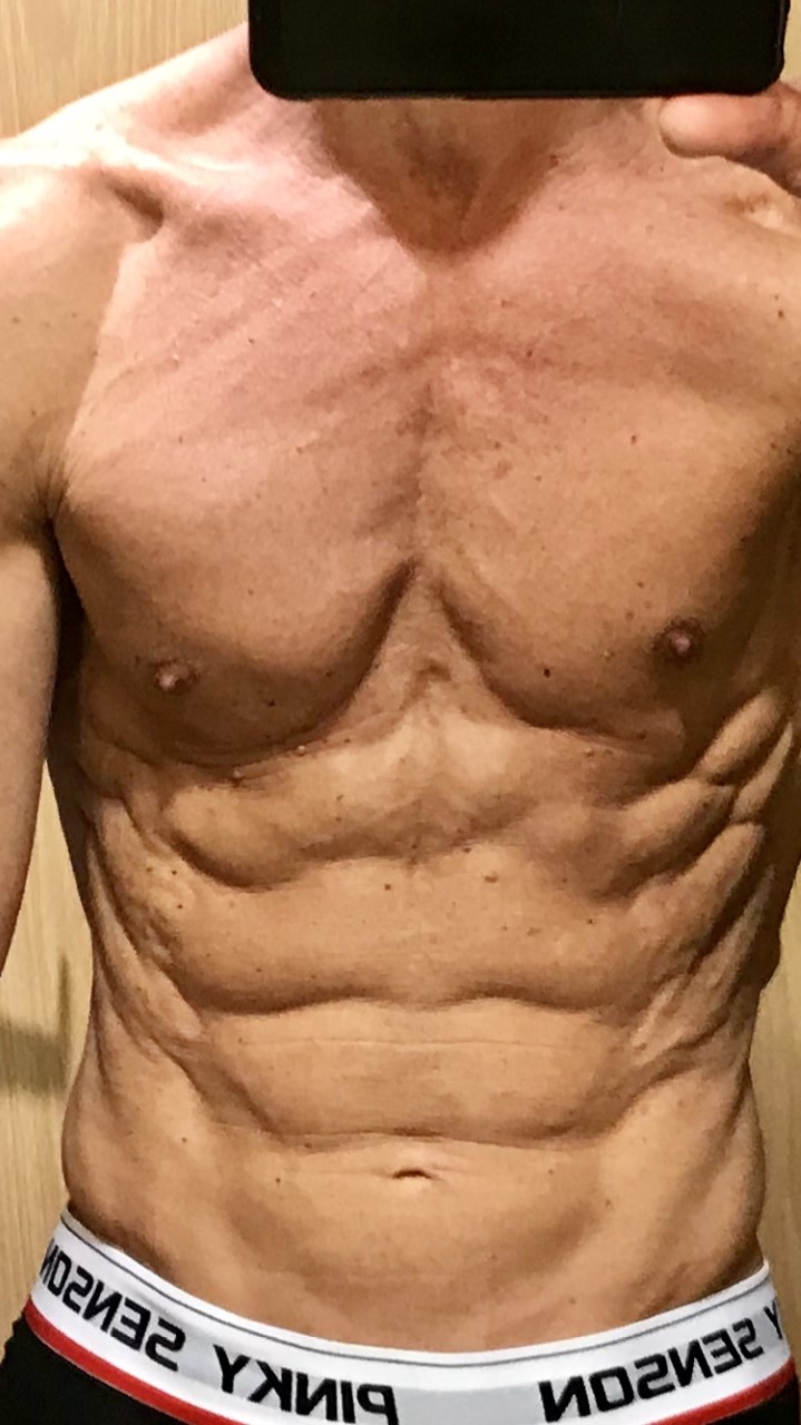 Jamie's abs transformation